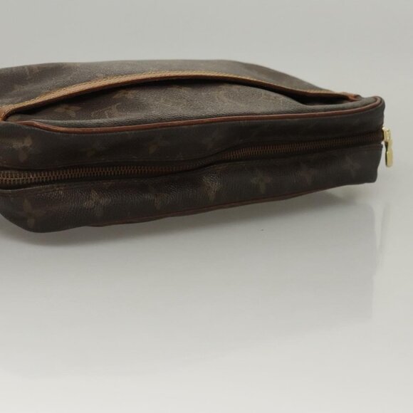 LOUIS VUITTON Monogram Compiegne 28 Clutch Bag M51845 LV Auth th5799 - Picture 7 of 16